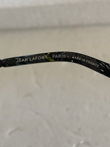 Jean Lafont Eyeglass Frames Blue-Purple/Paris Variation 2030 49-23-133 France - Picture 4 of 12
