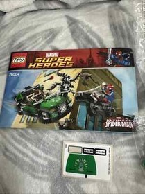 LEGO Marvel Super Heroes: Spider-Man: Spider-Cycle Chase (76004) No Minifigures 