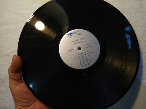 CRANIUM'S Pete Townsend The Who WHO CAME FIRST orig stereo Lp w/inner/poster - Picture 5 of 8