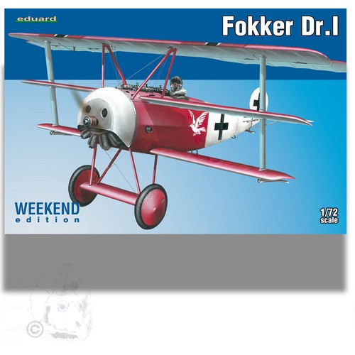 KIT EDICIÓN FIN DE SEMANA EDUARD 7438 1/72 FOKKER DR.1 - Imagen 6 de 6
