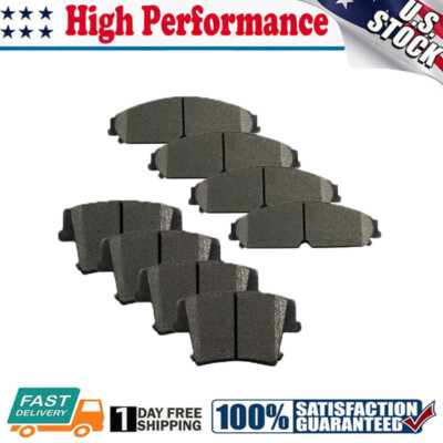 For 300 Dodge Charger Avenger Magnum Challenger Front & Rear Ceramic Brake Pads