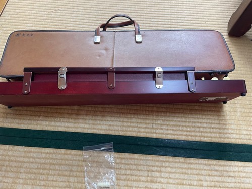 Peacock harp acoustic nagoya model matsu made by Suzuki Taisho Goto koto w/case - Picture 6 of 10