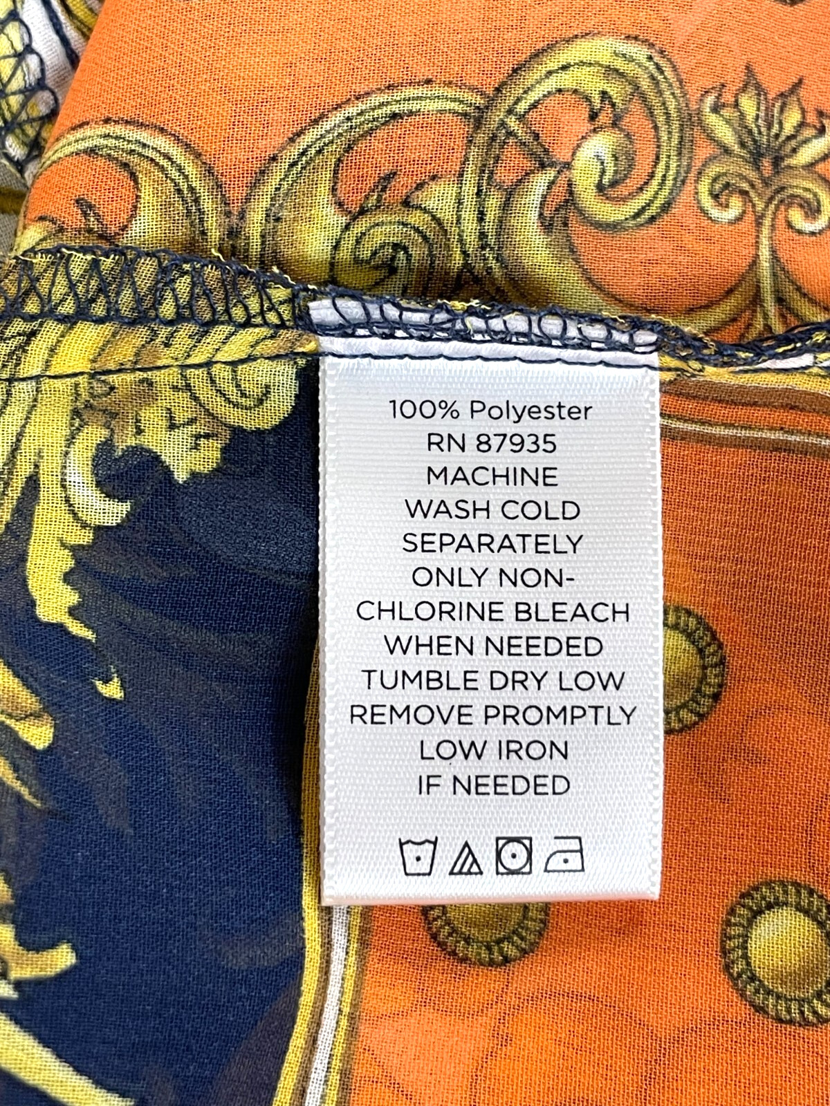 SUSAN GRAVER designer patchwork sheer chiffon ope… - image 6