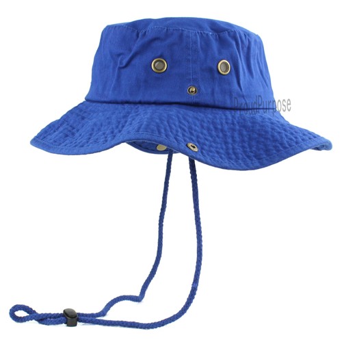 Mens Boonie Bucket Hat 100% Cotton 