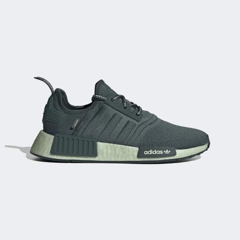 adidas NMD_R1 Shoes Linen Green 7.5 - Womens Originals Shoes