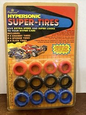 1989 Imperial Toy Hypersonic Hyper Cars Super-Tires  7641 Red Black Blue NEW