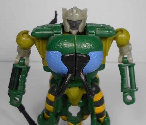 HASBRO VTG 1996 TRANSFORMERS BEAST WARS WASPINATOR ROBOT FIGURE INCOMPLETE - Picture 4 of 12