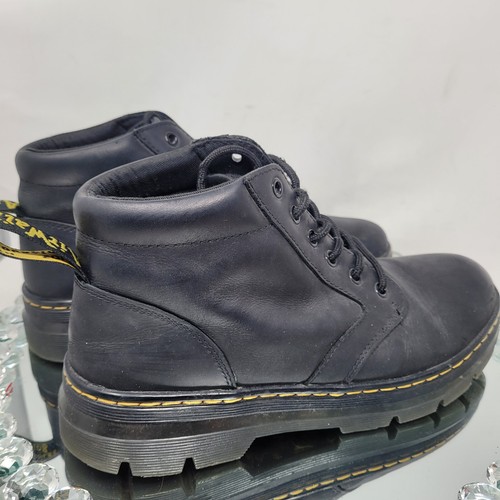 Dr. Martens Blk GENUINE LEATHER Boots Chukka BONNY Wyoming Mens 10 Women 11 99% - Picture 5 of 10