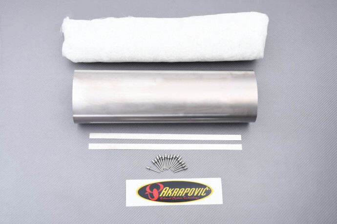 Kit Akrapovic P-RK3TL48 en titane et laine de roche pour restaurer l'échappement M-H9BO1-T