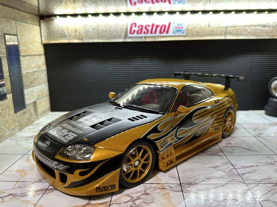 1/18 Hot Wheels S SUPRA TUNERS TRD HKS 403421