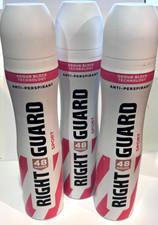 RIGHT GUARD 48HR SPORT ANTI-PERSPIRANT 250ML WOMAN 3 PACK MADE IN GERMANY