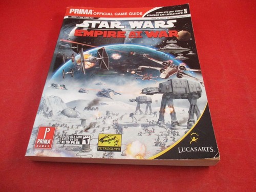 Star Wars Empire At War Computer PC Strategy Guide Player's Hint Book