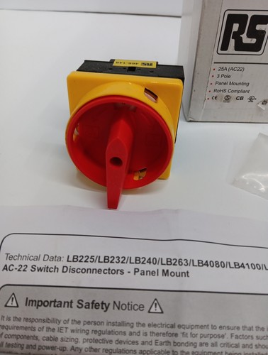 RS PRO 466-148 SWITCH - Picture 2 of 7
