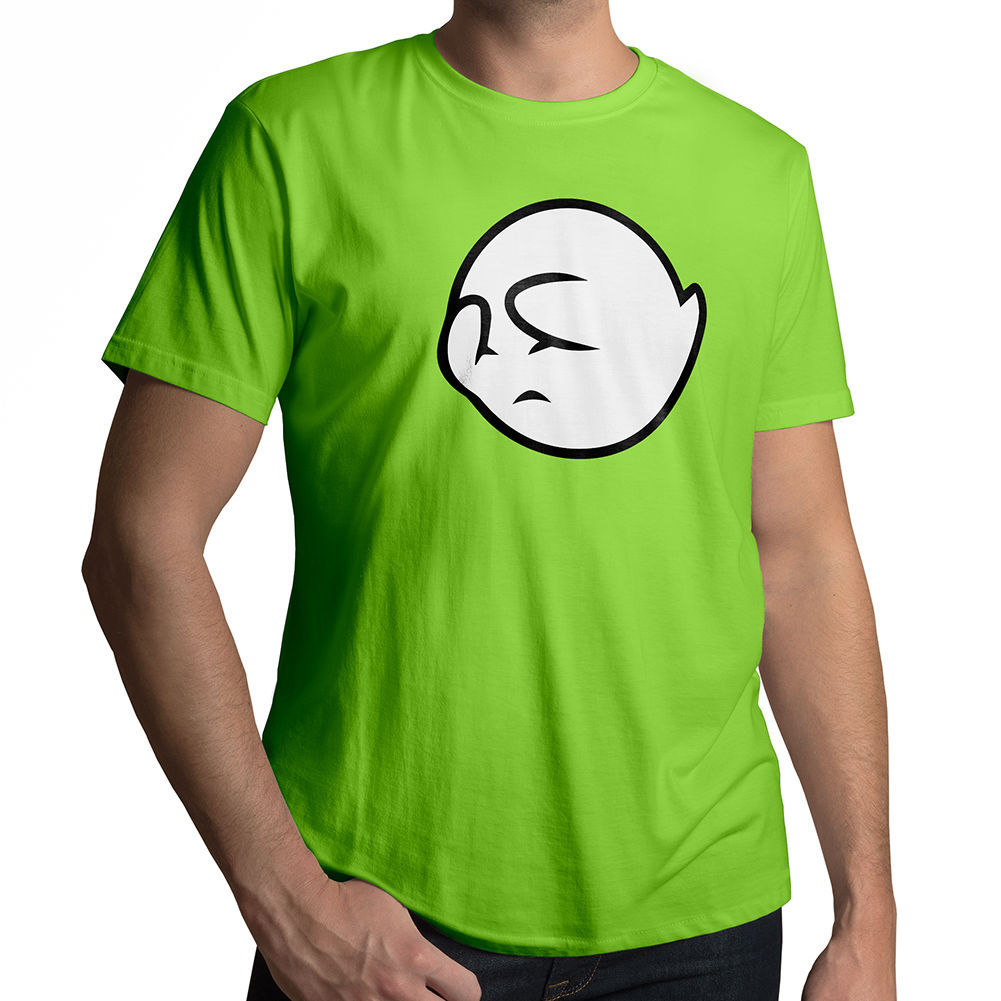 Funny Super Mario Boo Ghost Graphic Tee for Men - Cool Gift Idea