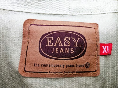 Easy jeans Coat original denim men's Coat size XL - Picture 8 of 9