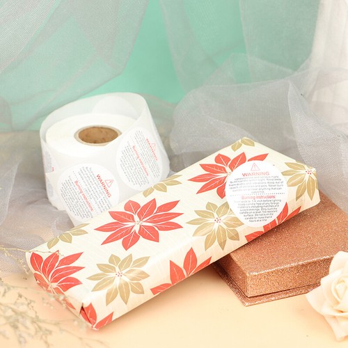 500pcs/roll Candle Warning Label Candle Jar Container Stickers Safety LabelB! S1 - Picture 9 of 16