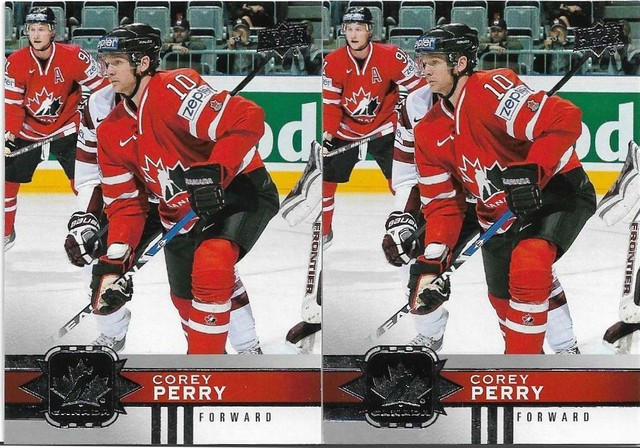 COREY PERRY UPPER DECK TEAM CANADA 2017-18 ( SP ) NO.126 ...