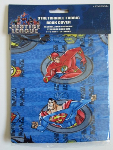 NEU Justice League DC Comics dehnbarer Stoff Buch Cover Starpoint Super Man