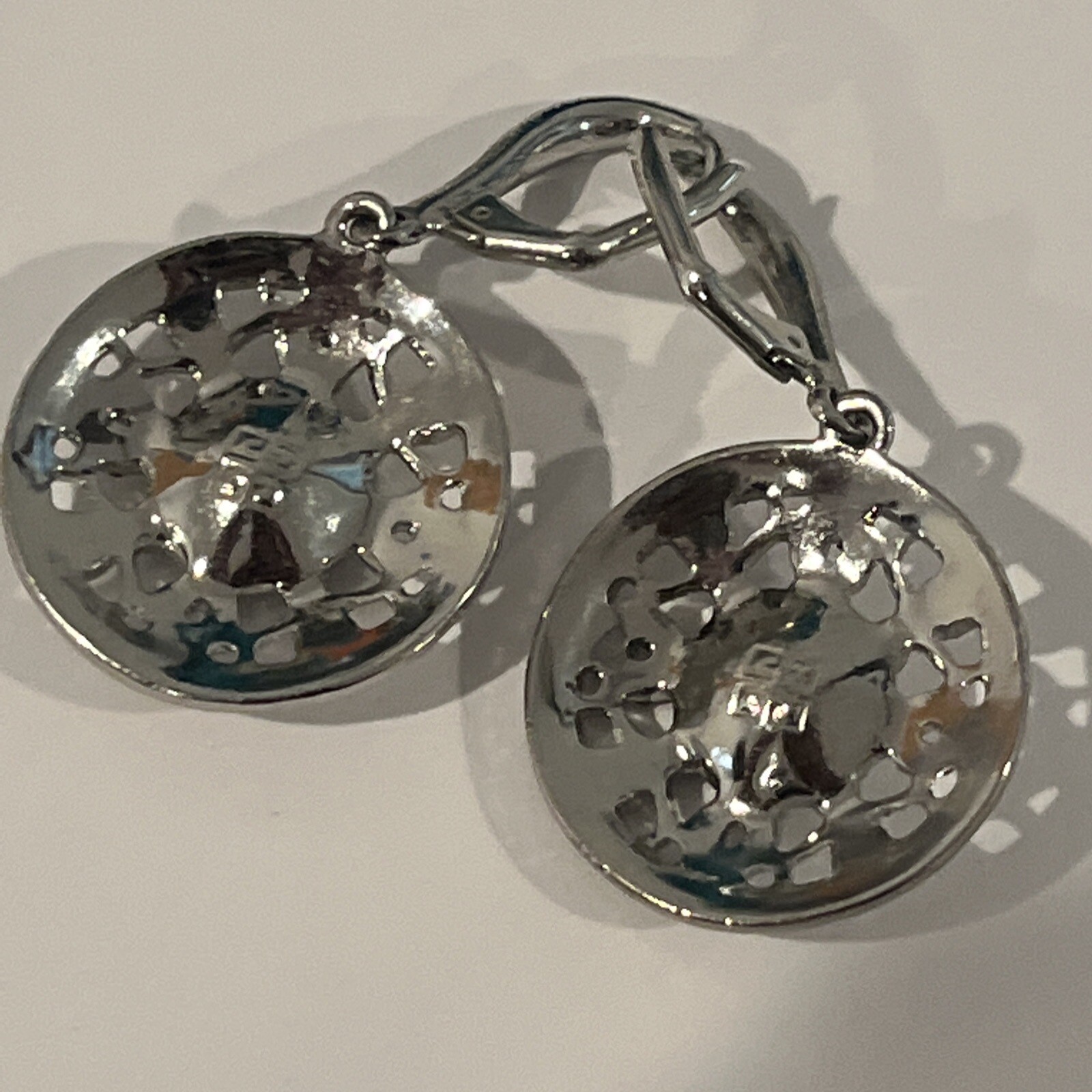 Givenchy Silver-Tone Multi-Crystal  Drop Earrings… - image 6