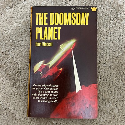The Doomsday Planet Science Fiction Paperback Book by Harl Vincent 1968