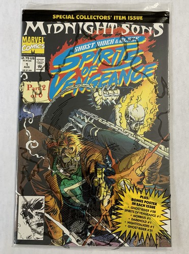 Lotto Ghost Rider/Blaze Spirits of Vengeance (15) 1992 più edizioni dirette - Foto 3 di 12