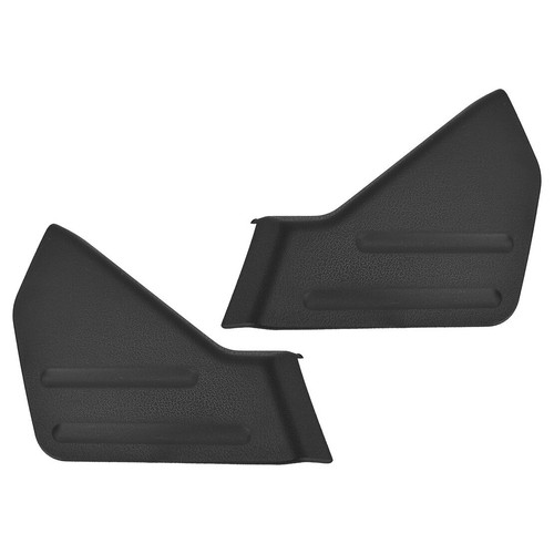Black Front Driver & Passenger Seat Trim Cover Bezel fit for Ford F-150 09-14 - Picture 1 of 7