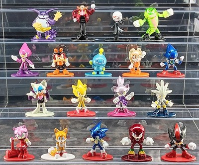 You Pick! SONIC THE HEDGEHOG Nano Minifigures Jada Toys Metal 1.5'' Metal Figure