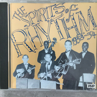 THE SPIRITS OF RHYTHM 1933-34 - feat. TEDDY BUNN (CH CD JSP 307 / Mono / neu)
