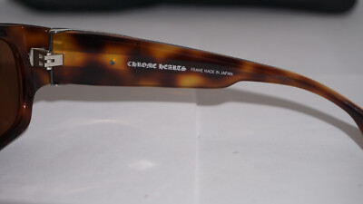 クロムハーツG-MONEYⅡ Chrome Hearts Sunglasses G-Money II Havana Silver Brown 2