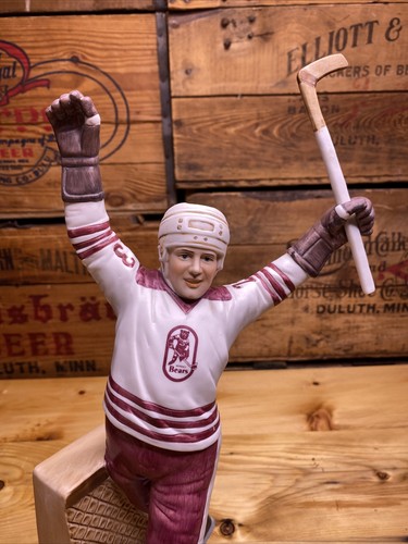 Hershey Bears 1983 Mount Hope Estate and Winery 45th Anniversary Hockey Statue - Picture 7 of 19
