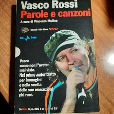 VASCO ROSSI Parole e canzoni box DVD+libro Einaudi  nuovo 