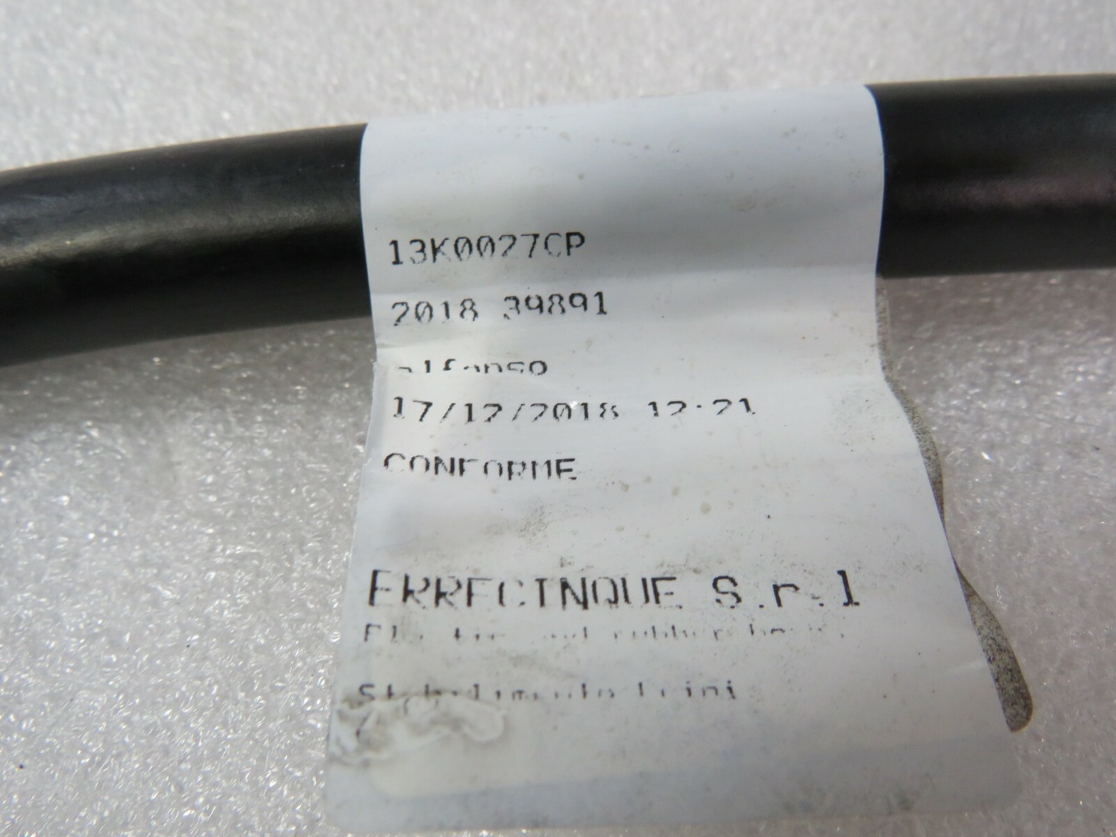 McLaren 600LT, Fuel Line, Used, P/N 13K0027CP