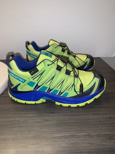 Auténtico xapro Salomon Speedcross Trail Running Shoe Talla 4 Verde Azul  para Mujer | eBay
