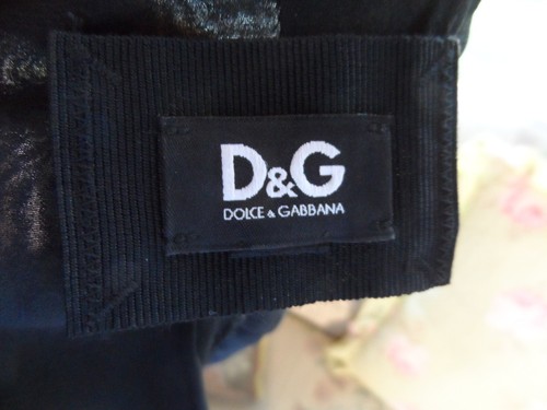 Dolce & Gabbana Black Silk Sheath Dress w/Front Lace & Mesh Accent Detail Size 8 - Picture 20 of 24