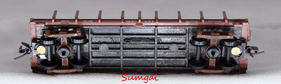 MTL SOUTHERN PACIFIC 30' FLAT CAR #471 MICRO-TRAINS LINE 15301 Nn3 SCALE Z GAUGE - Image 3 of 4