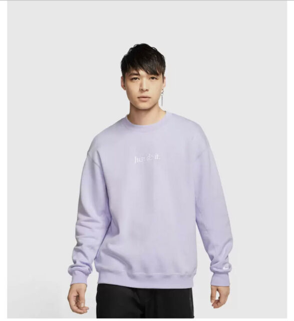 nike crewneck lavender