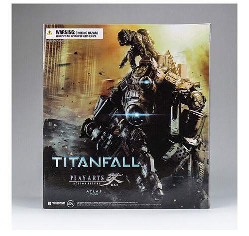 Play Arts Kai Atlas Titanfall Armor Robot Variable Action Figure Statue Box Set - Picture 2 of 9