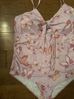 Shein Women’s Pink Butterfly  One Piece Swim Suit Removable Pads Size 4XL NWOT — photo 5