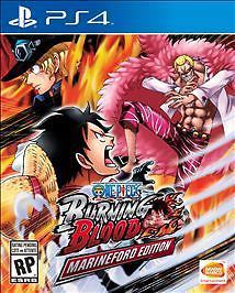 One Piece Burning Blood Marineford Edition PS4   NEW & Sealed