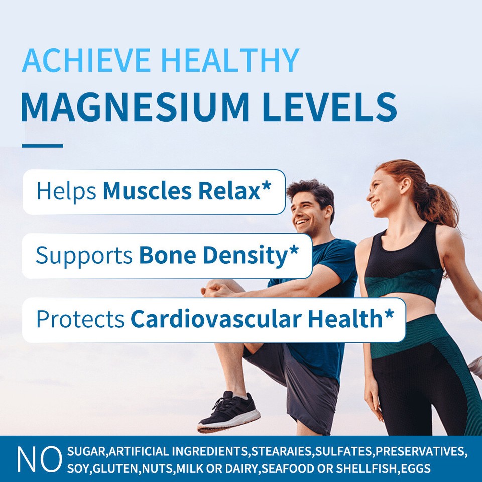 Chelated Magnesium Complex Magnesium LThreonate, Glycinate & Taurate