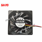 SANYO Denki Fan 109P0812H701 DC 12V 0.2A 80*80*15mm 2.4W Axial Cooling Fan