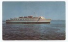 Chinook Ferryboat Washington British Columbia Passenger Ship Postcard
