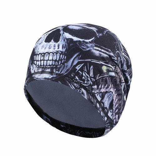 Summer Winter Moisture Wicking Skull Cap Helmet Liner Cycling Running Beanie Hat - Picture 33 of 37