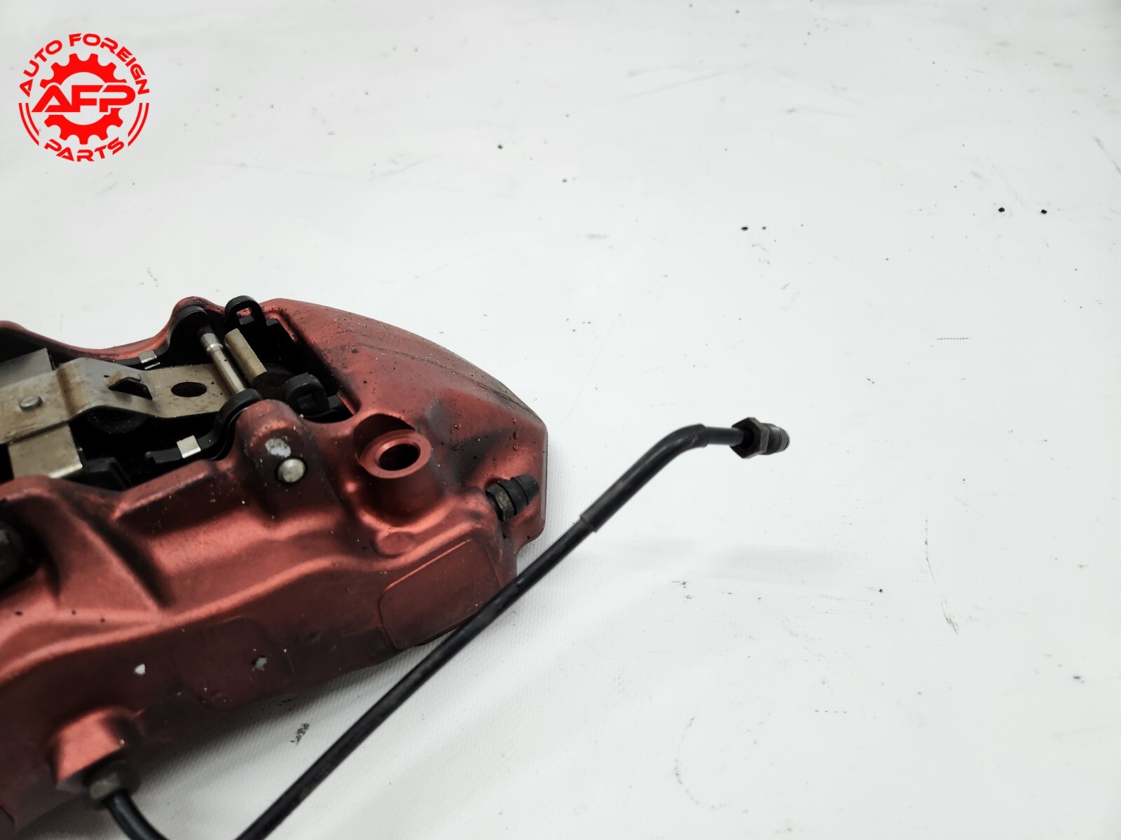 ⭐ 14-21 Maserati Quattroporte GTS Front Right Brembo Brake Caliper Shoe Red Oem