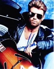 GEORGE MICHAEL Autographed Signed 8x10 Reprint Photo !!
