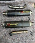 Honda Vtr 1000 Spy Sp1 Akrapovic Carbon Exhaust / Akrapovic Silencer Rc51 Sc45