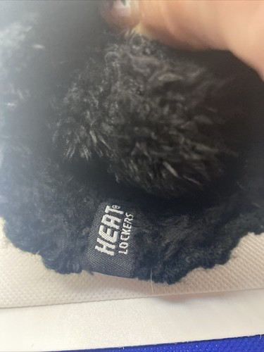 Heat Lockers Thermal Black Knit Beanie Unisex One size Insulated New - Picture 9 of 12