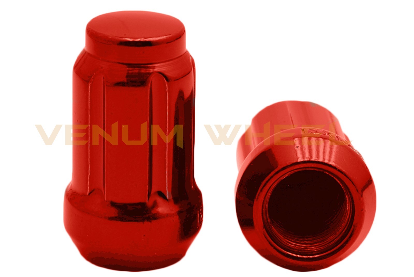 20pc Red Spline Lug Nut Kit + Keys 12x1.25 Fits 5 Lug Nissan Maxima