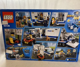 LEGO Mobile Command Center City Police (60139) 21 Pieces Missing See List Below