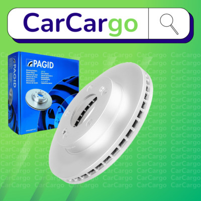 Pagid Vented Front Brake Discs Pair Ssangyong Musso 2.2 Xdi 4WD 2016-2024 294 mm